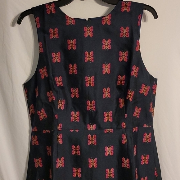 J crew Sheath dress in butterfly jacquard - Picture 4 of 10
